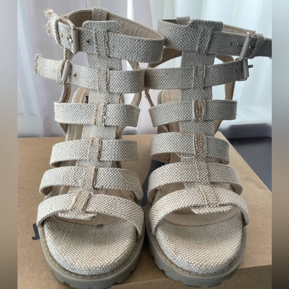 Block open toe sandals - Picture 2 of 4